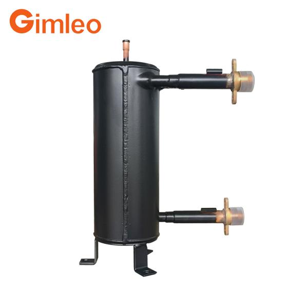 160mm Steel Shell Air Source Heat Exchanger High Pressure For Water Heating TKA