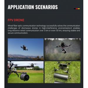Buy cheap FPV Drone Wired Communication Solution - Secure, High-Bandwidth, 30KM Range from wholesalers