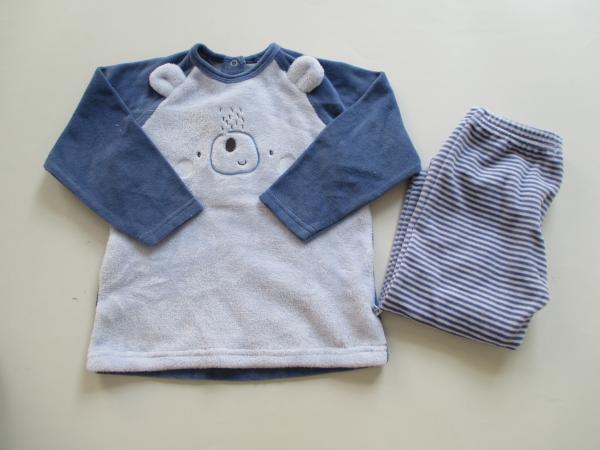 Buy cheap Elasticated Waist Baby Boy 2pcs Set Embroidery Cute Bear from wholesalers