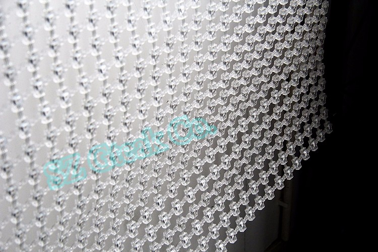 transparent led mesh flexible curtain display led curtain lights outdoor