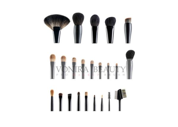 Buy cheap Private Label Deluxe Natural Hair Makeup Brushes Custom Top Rated Makeup Brushes from wholesalers