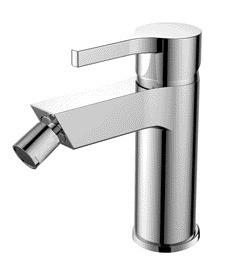 Buy cheap 184mm High 160mm Long Bidet Mixer Tap Deck Mounted Basin Taps from wholesalers
