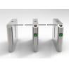 Buy cheap Slim Profile Drop Arm Turnstile SS304 Cabinet Remote Control Brushless Motor from wholesalers