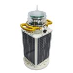Fiberglass Heat Resistance Solar Powered Navigation Lights Acrylic Lens
