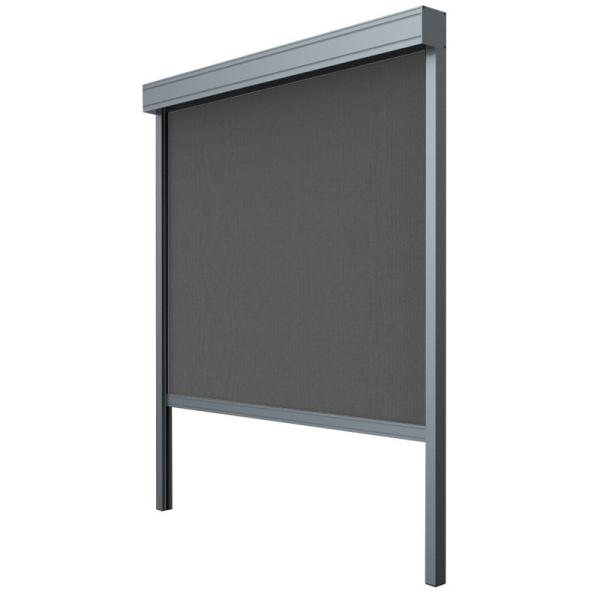 Buy cheap Retractable Windproof Ultra Smart Blinds Outdoor Blackout Motorized Zipper Roller Blinds from wholesalers