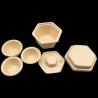 Buy cheap Hexagonal Travel Compostable Disposable Tea Pot Corn Starch Tea Set Pot from wholesalers
