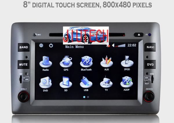 autoradio cd mp3 fiat stilo Car Stereo GPS Satnav Navigation Headunit for fiat