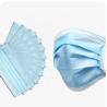 Buy cheap 3 Ply Disposable Face Mask Easy Wear Facial Protection For Public Place from wholesalers