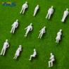 Buy cheap 1:75 scale model white people 2.5cm high ABS plastic white color figures from wholesalers