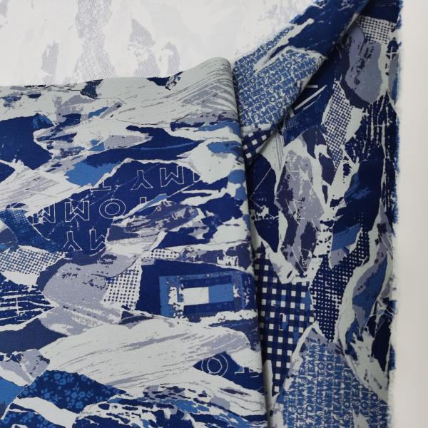 Breathable Printed Microfiber Fabric 120gsm 150cm 92% Nylon 8% Spandex