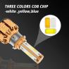 Buy cheap DC8V-80V Motorcycle Lamp Fan Cooling COB High Power Motorcycle Headlight from wholesalers