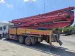 52m Concrete Pump Truck Red Heavy Equipment SA Ny Machine Equipment Concrete