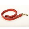 Buy cheap Pet Short Cow Leather Traction Large Dog Chain Rope Golden from wholesalers