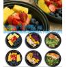 Buy cheap clear disposable plastic fruit container / clear PET blister clamshell box for fruit,biodegradable blister food packagin from wholesalers