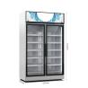 Buy cheap Air Cooling Upright 2 Glass Door Display Chiller 800L Digital Temperature Control from wholesalers