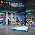 Amusement VR Theme Park Interactive Cinema Arcade Machines Virtual Reality