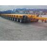 Buy cheap 16 Axles Low Bed Hydraulic Modular Semi Trailer For Self-Propelled Machine Transport from wholesalers