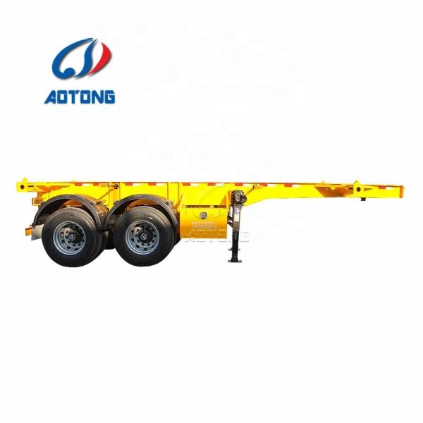 Buy cheap Truck Trailer 20ft 40ft 45ft Skeletal Semi 40ft Skeleton Container Chassis Trailer Sale from wholesalers