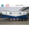 Buy cheap 40 CBM 3 Axle Cement Semi Trailer , Bulk Cement Trailer With Air Compression from wholesalers