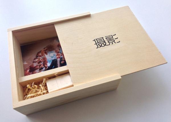 Buy cheap Wedding Memory Wooden Photo Album Box , Wedding Usb Presentation Boxes from wholesalers