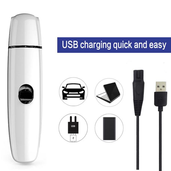 150g Rechargeable Electric Pet Nail Grinder Clippers Low Noise 220-240V For Dog