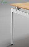 Space Office Workstation of Open Lockable Drawers and 4 Compartments for