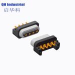4Pin 2.54mm Pitch Male Female 3Amp 700gf Magnetic Pogo Pin Charger Connector