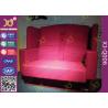 Buy cheap Ergonomically 2 Seats Movie Theater Sofa Luxury Cinema Seating For Lovers from wholesalers
