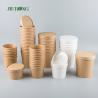 Buy cheap Kraft Paper Soup Biodegradable Paper Bowl Double PE Coated from wholesalers