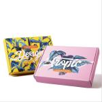 Custom Printed Stamping Die Cut Cardboard Color printing Corrugated Boxes