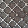 Buy cheap Metallic Architectural Woven Wire Mesh Stainless Steel Woven Wire Mesh Grille For Cabinet Decoration from wholesalers