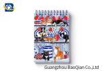 Spiral Binding 3D Lenticular Personalised Stationery Notebooks Cartoon Pet