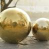 Buy cheap hot selling customize logo size silver golden inflatable reflective pvc mirror ball from wholesalers