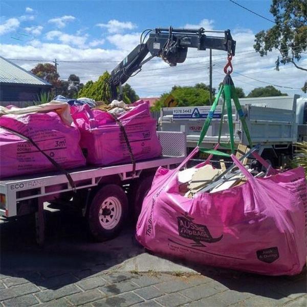 Buy cheap Industrial Jumbo Bulk Bags Cement Jumbo Bag Closed Bottom Open Top For Construction Debris from wholesalers