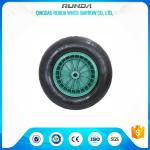 75mm Hub Length Pneumatic Wagon Wheels PP RIM Bush Bearing Straight Valves