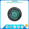 Buy cheap 75mm Hub Length Pneumatic Wagon Wheels PP RIM Bush Bearing Straight Valves from wholesalers