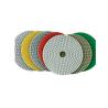 Buy cheap White Pane Wet Diamond Polishing Pads Chemical Stability For Marble / Quartz from wholesalers