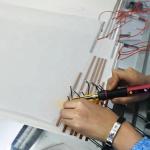 10 10mm Electronic Colour Self-adhesive Dimming Switchable Smart PDLC Film Smart