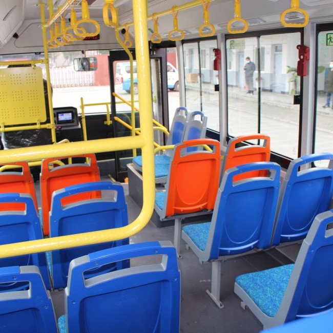 7 Meter 24 Seater AC Bus Electric Public Bus Cruising Range 250km