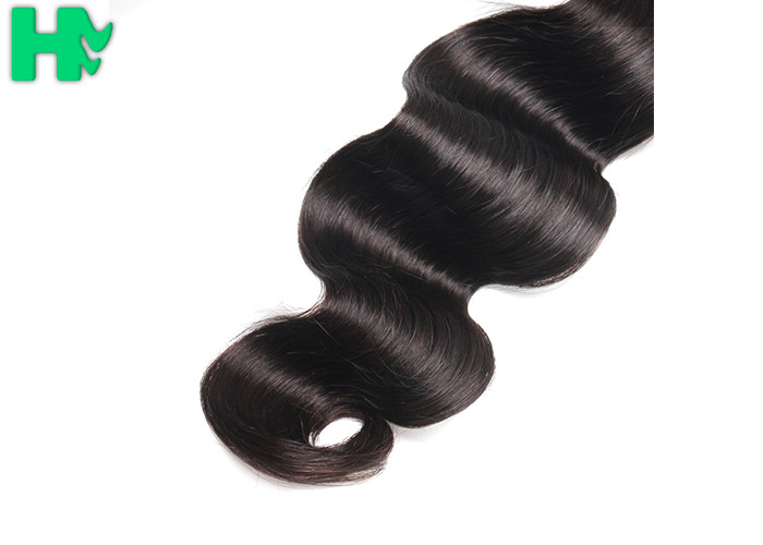 8-30 Inch Remy Hair Extension Peruvian Hair / Brazillian Body Wave Human Hair Bundles