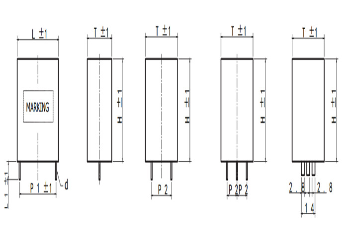 Self Healing P27.5mm 400vdc 0.47uf ±5% Resonant Capacitor