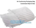 air cushion pillow bags, inflatable air filled pillow bag, shockproof recycable