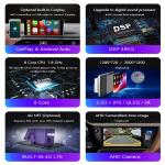 Wireless CarPlay DVD Player for Peugeot 208/2008 2012-2018 Multi-function Car