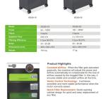 fume extraction system /150~350W Soldering Fumes Extractor 3 Layers Filters 2 X