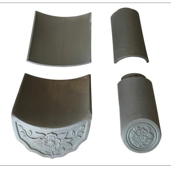 Buy cheap Chinese Grey Clay Tiles Roofing Material Crafted To Endure Nature's Elements from wholesalers