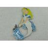 Buy cheap Love Theme Lady Safety Hard Enamel Pin For Descoration Logo Stamped from wholesalers