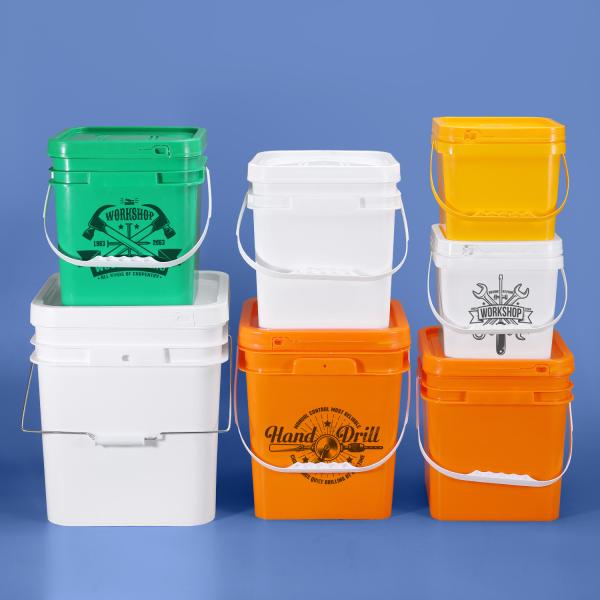 Buy cheap 20Kg Plastic Square Shape Juice Bucket With Tap for Beverage Packaging from wholesalers