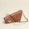 Buy cheap Ladies Shoulder Bag Genuine Leather Chain Strap Saddle Bags For Women from wholesalers
