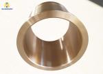 Wear Resistant Flange Bronze Bushings Long Life With Oil Groove