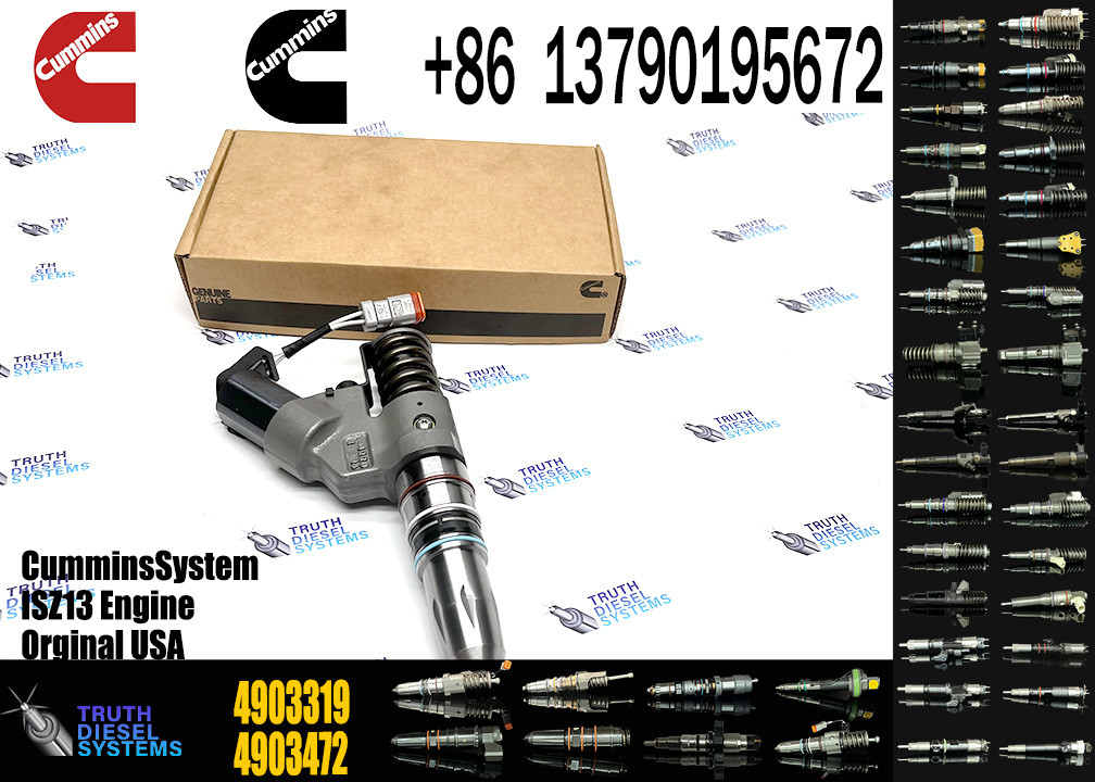 QSM11 ISM11 M11 4903472 4903319 4026222 Common Rail Fuel Injector 6 Months Machinery Repair Shops Manufacturing Plant